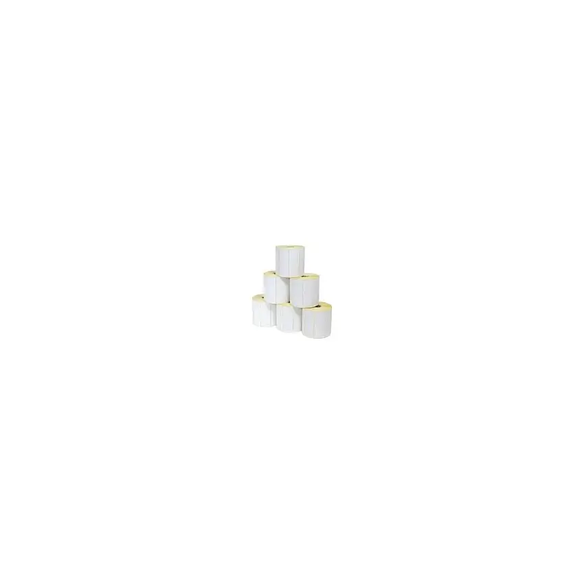 Etikettenrolle Thermodirekt, 100 x 74mm, Kern 40, ca. 700 Etiketten/Rolle, permanent, perforiert (VPE 24/Kt.)