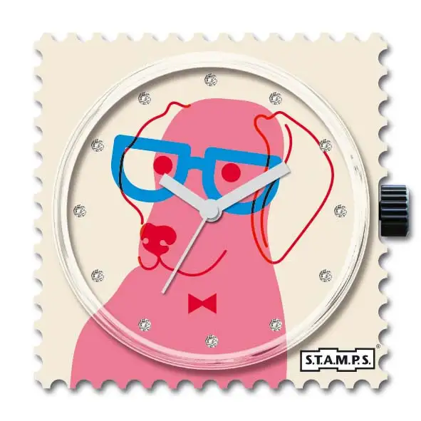 S.T.A.M.P.S. Uhr Zifferblatt Diamond Doggy