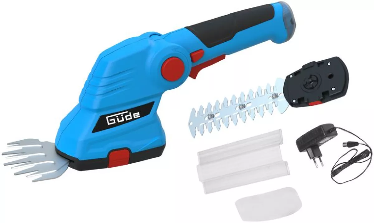 Güde Akku-Gartenpflege-Set GPS 7.2V-1.5 Li-Ion mit verschiedenen Aufsätzen