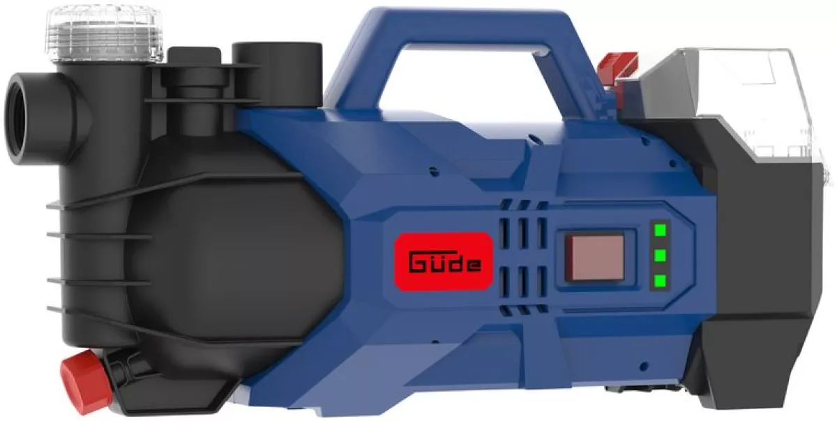 Güde Akku-Gartenpumpe Wasserpumpe GP 18-0 mit 2400 l/h ohne Akku & Ladegerät