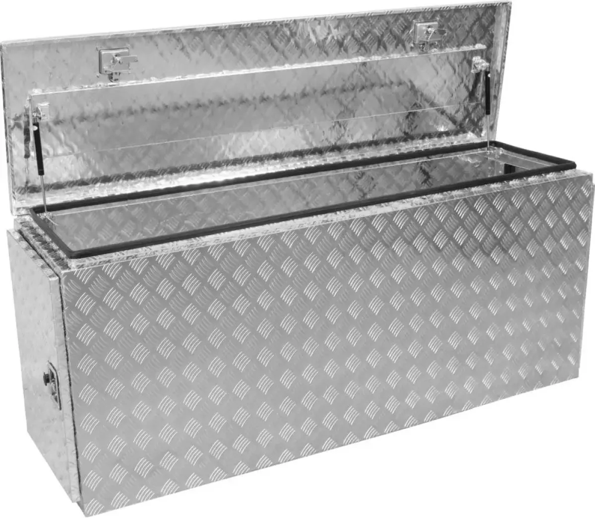 Güde Alu Transportbox Deichselbox GT 790 - Abschließbar 790 Liter - Transportkiste, Aluminiumbox