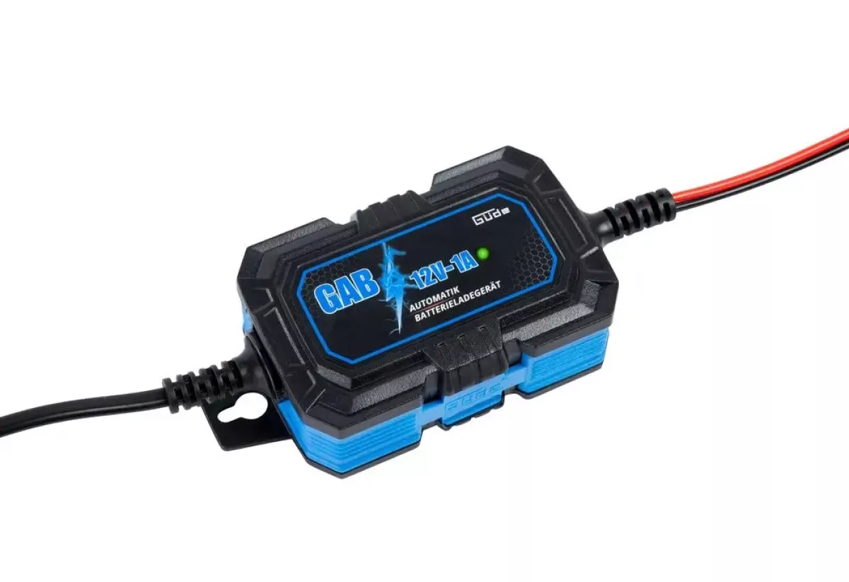 Güde Automatik Batterieladegerät GAB 12V/6V-1A Batterielader Starthilfe Autostarter