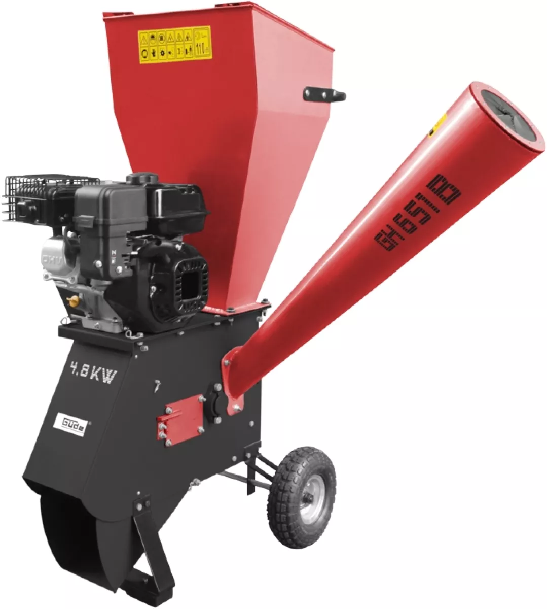 Güde Benzin-Gartenhäcksler GH 651 B Holzhäcksler 4,8 kW