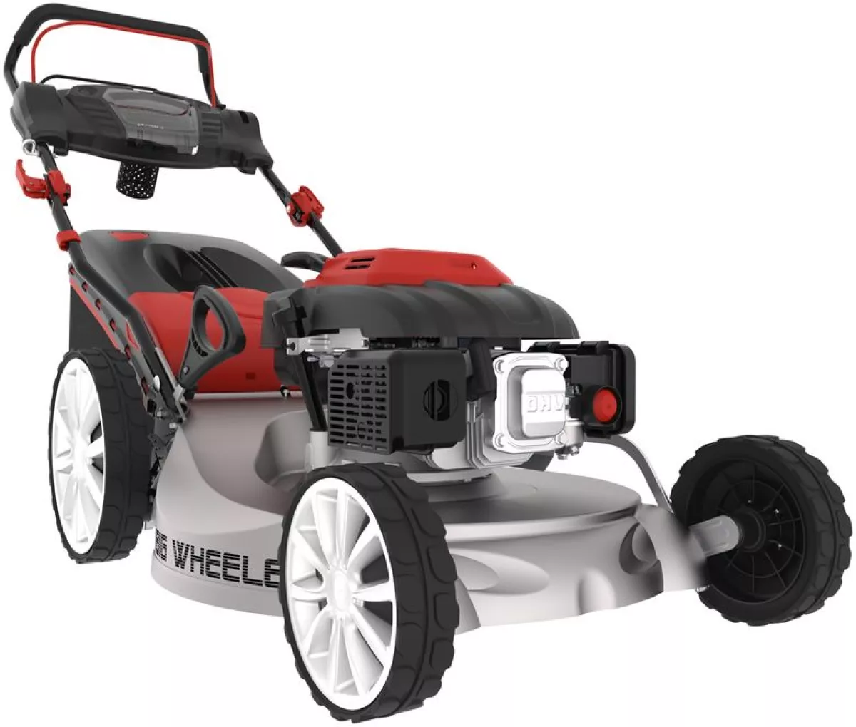 Güde Benzin Rasenmäher Big Wheeler 553.1 R ALU mit Fangsack 65 Liter 4,8 PS