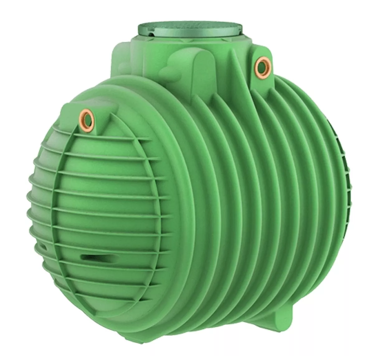 GARANTIA Columbus Retentionszisterne Plus 4500L inkl. Teleskop-Domschacht und PE-Deckel