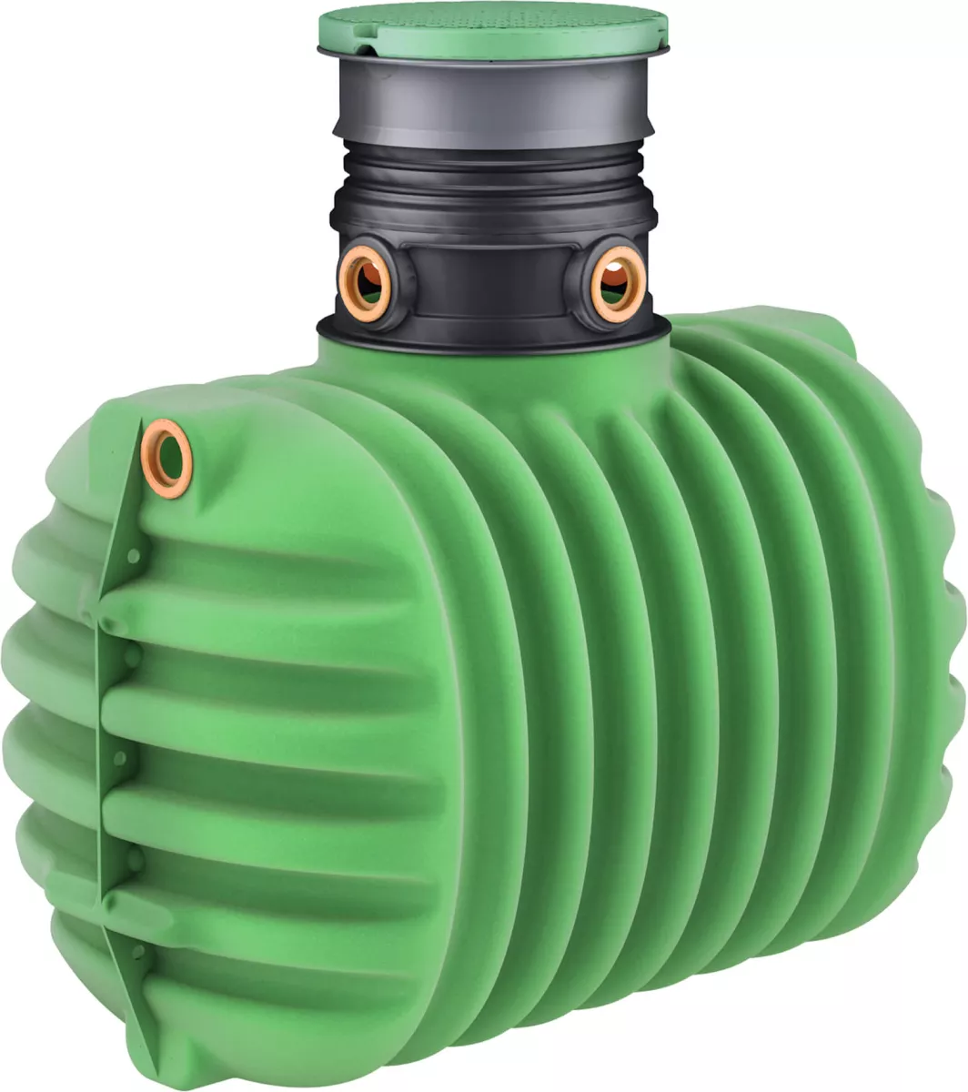 GARANTIA CRISTALL Sammelgrube 2650 L inkl. Teleskop und PE-Deckel