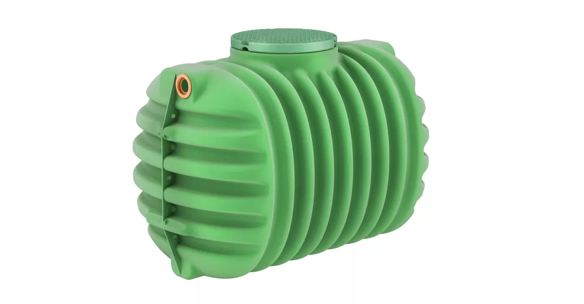 GARANTIA CRISTALL-Tank PROline 1600 L inkl. Tankabdeckung Regenwassertank