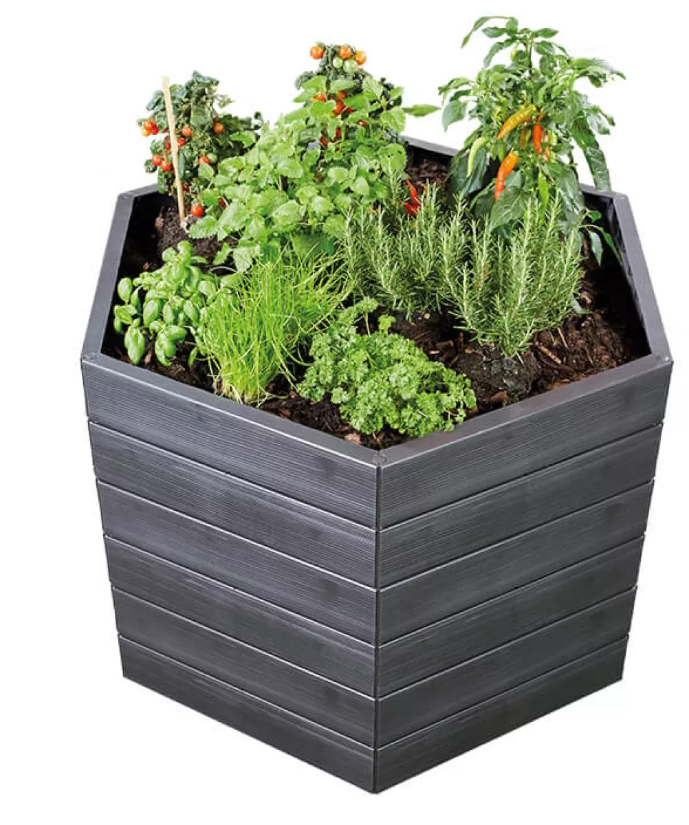 Garantia ERGO 75 Hochbeet Wood, inkl. FLORA