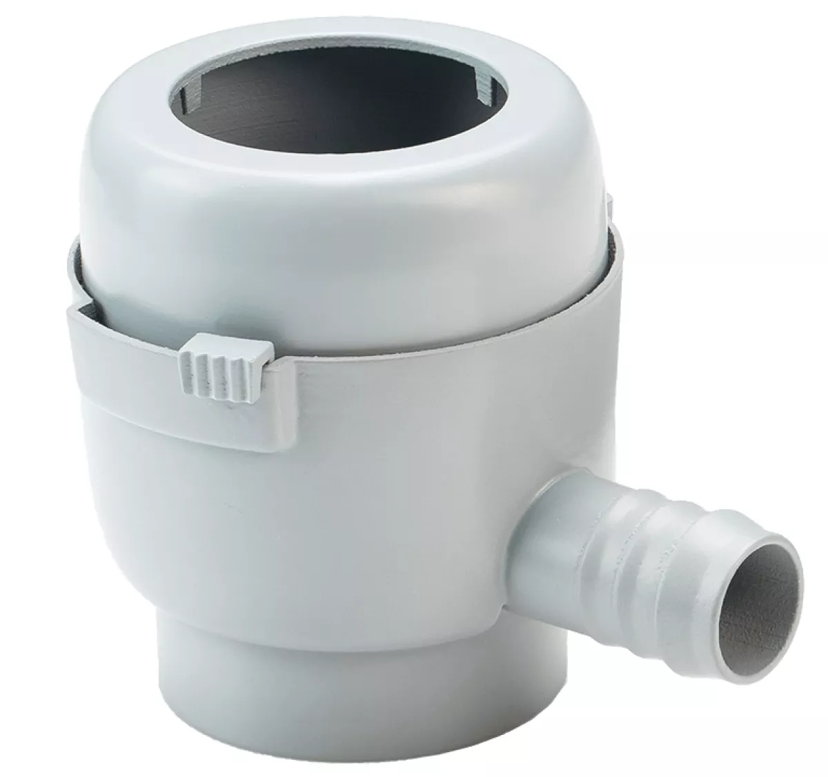 GARANTIA Füllautomat Mini DN 50-60, grau seitlicher Abgang D: 25 mm
