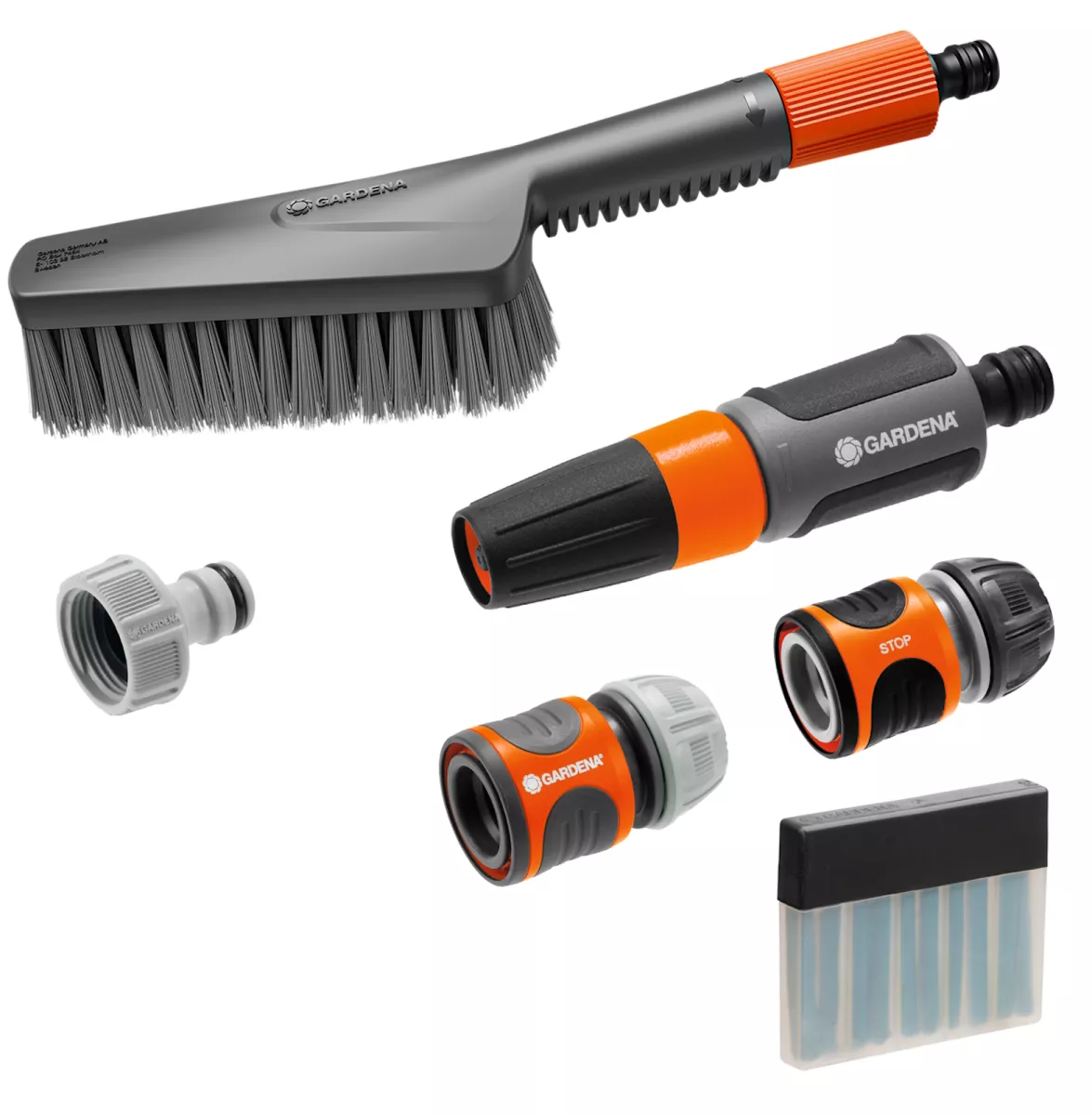 Gardena Cleansystem Grundausstattung S soft, Handbürste S soft, Basics