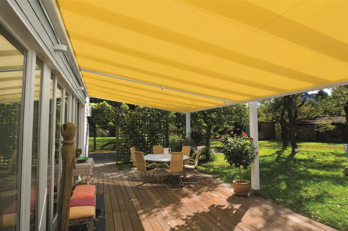 Gardendreams GD T350 ZIP Unterglasmarkise 650 cm Breite für Gardendreams Terrassenüberdachungen