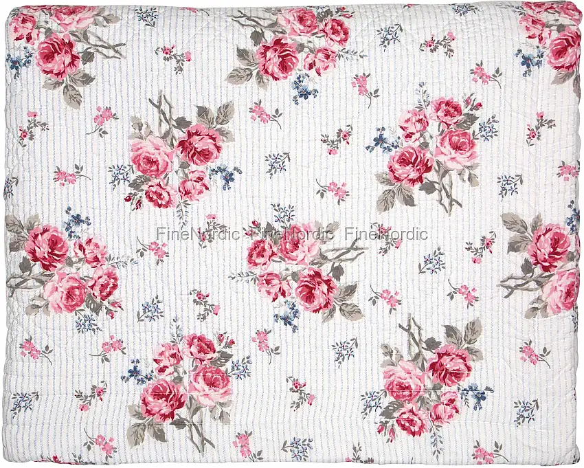 GreenGate Tagesdecke Elisabeth White 140 x 220 cm
