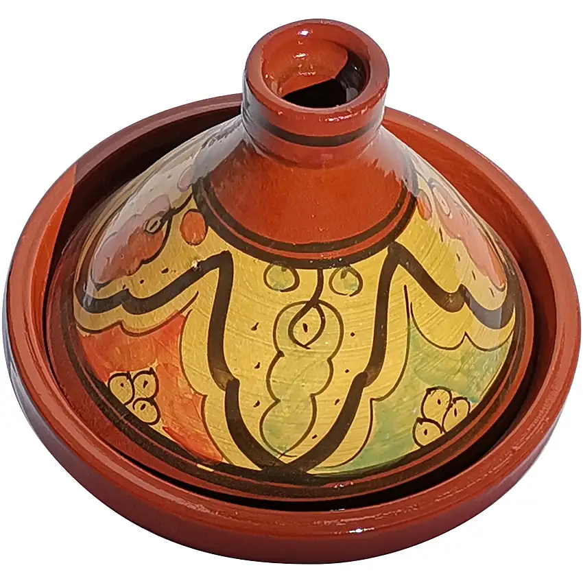 Ton Schmortopf - Tajine glasiert 34 cm