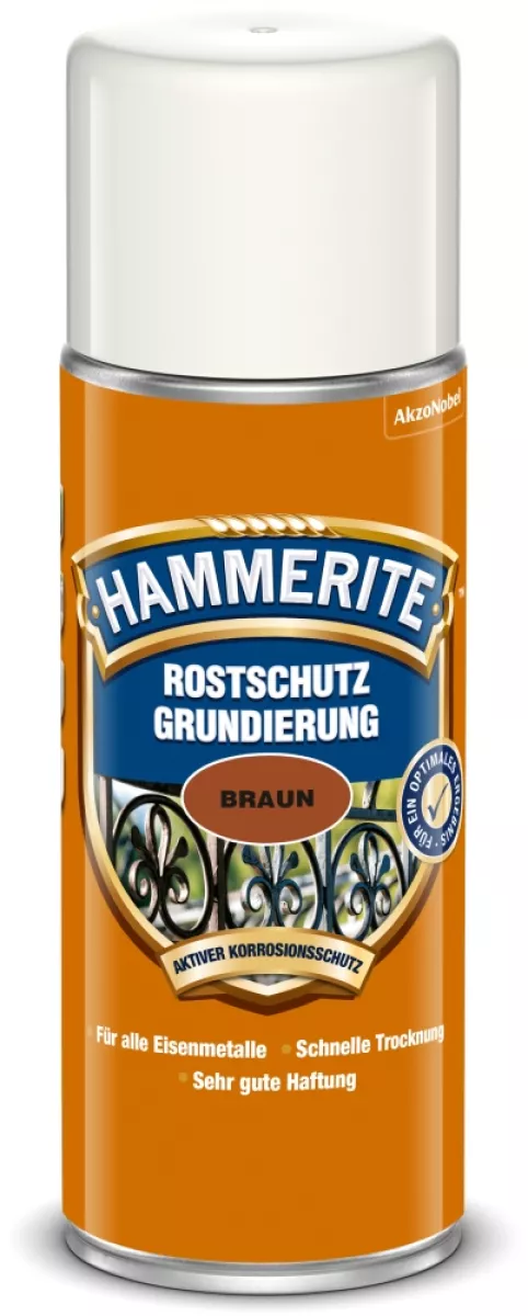 Hammerite Spraydose Rostschutzgrundierung 400 ml braun