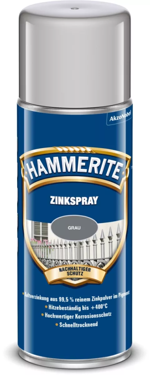 Hammerite Spraydose Zinkspray 400 ml grau