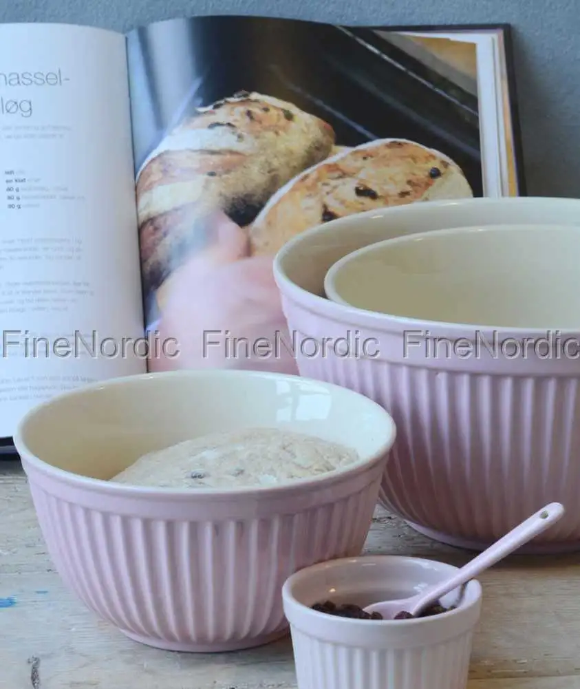 Ib Laursen 3-tlg. Schüsselset aus Keramik - Mynte English Rose