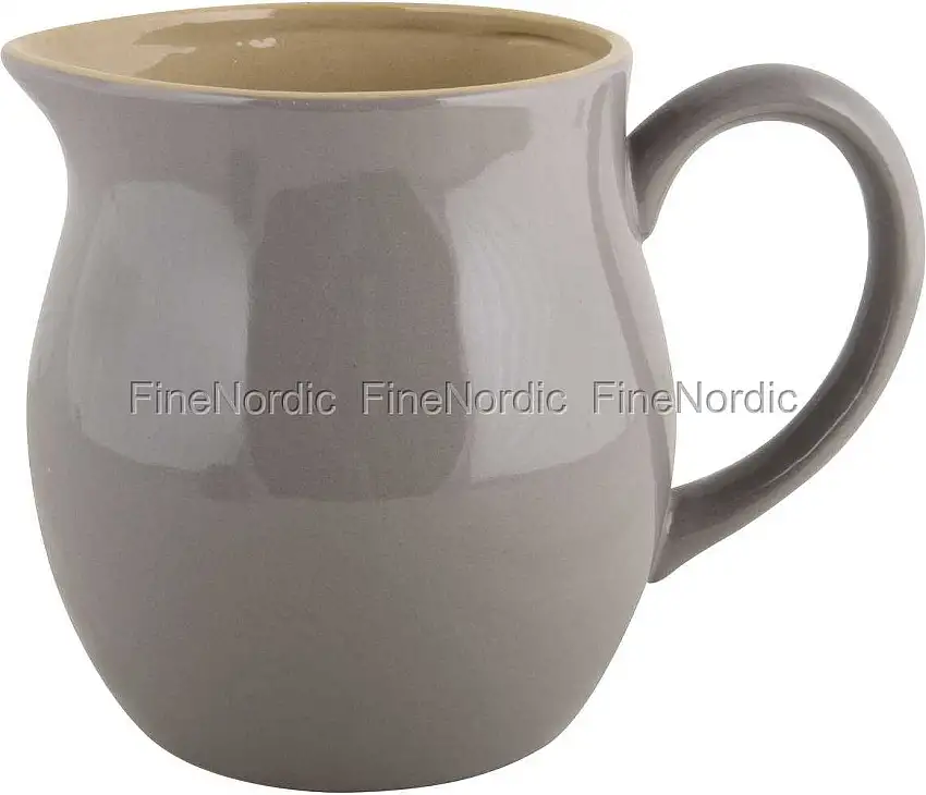 Ib Laursen Kanne aus Keramik - 2,5 Liter - Mynte French Grey