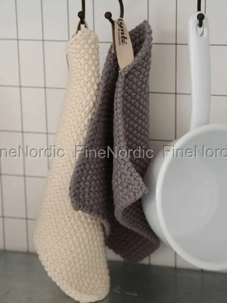 Ib Laursen Spüllappen - Gestrickt - Latte