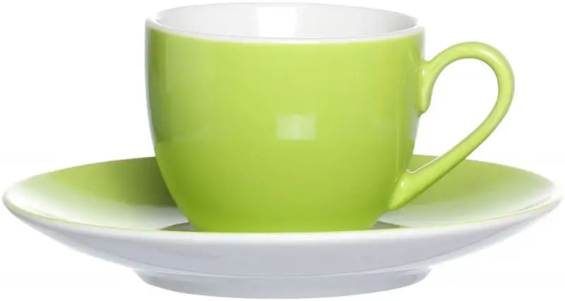 Espresso-Obertasse Doppio Grün