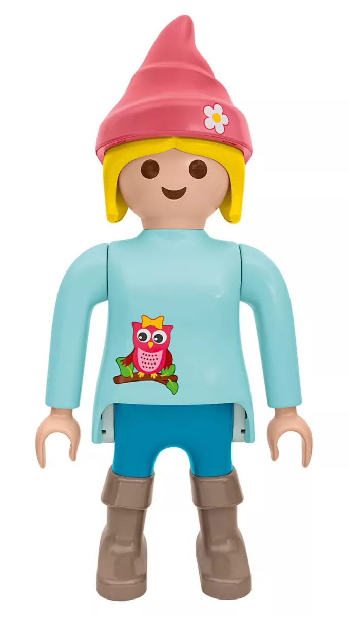 Playmobil Lechuza Gartenzwergin XXL Gartenfigur beweglich 60 cm