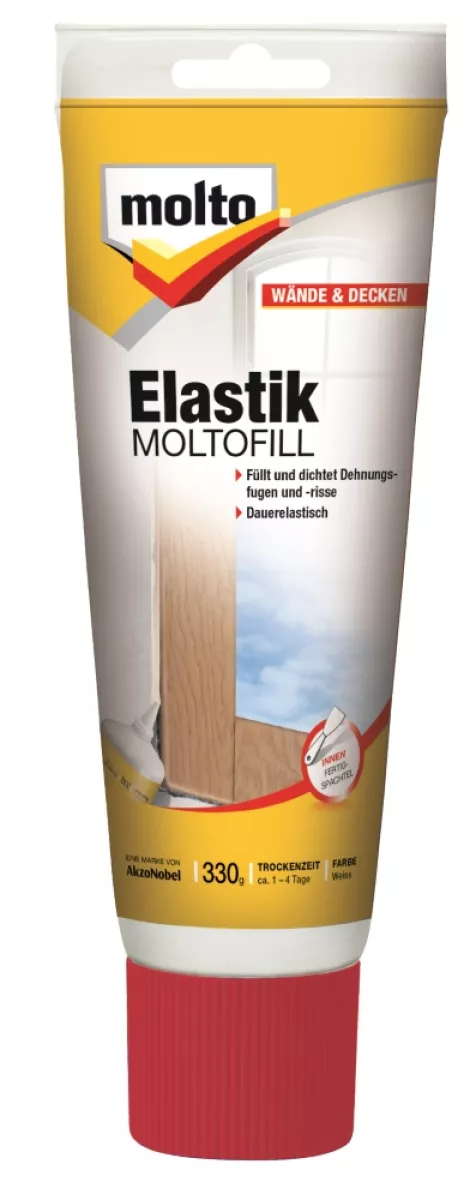 Molto Elastik-Moltofill Innen-Fertigspachtel 330g behand. von Dehnungsfugen