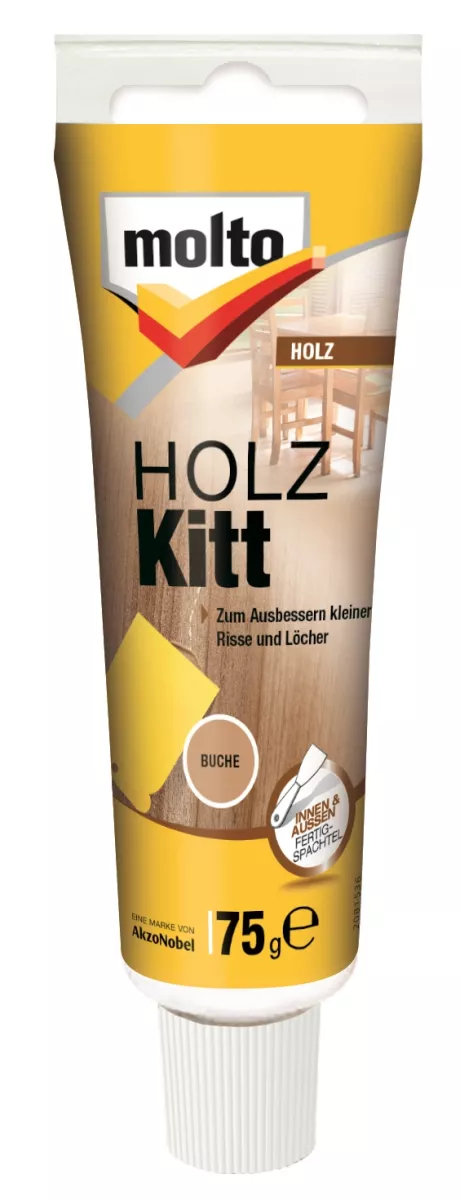Molto Holz Kitt Buche 75g Ausbessern kleiner Risse und Löcher