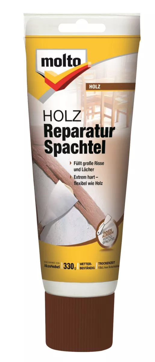 Molto Holz Reparatur Spachtel 330g Ausbessern Renovieren