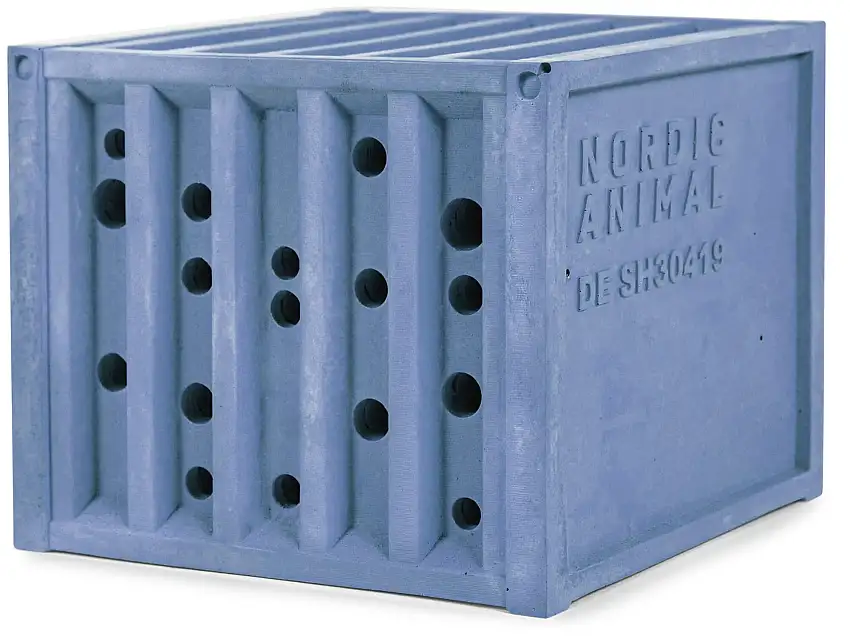 Nisthilfe Wildbienen-Hotel, Container