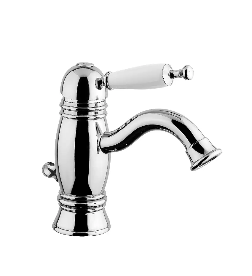 Wassersparende Nostalgiearmatur Oxford Chrom