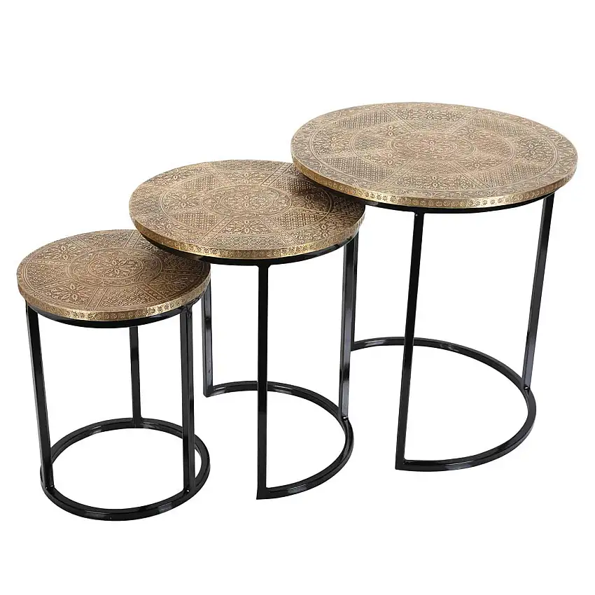 Orientalische Satztisch Hanane 3er Set