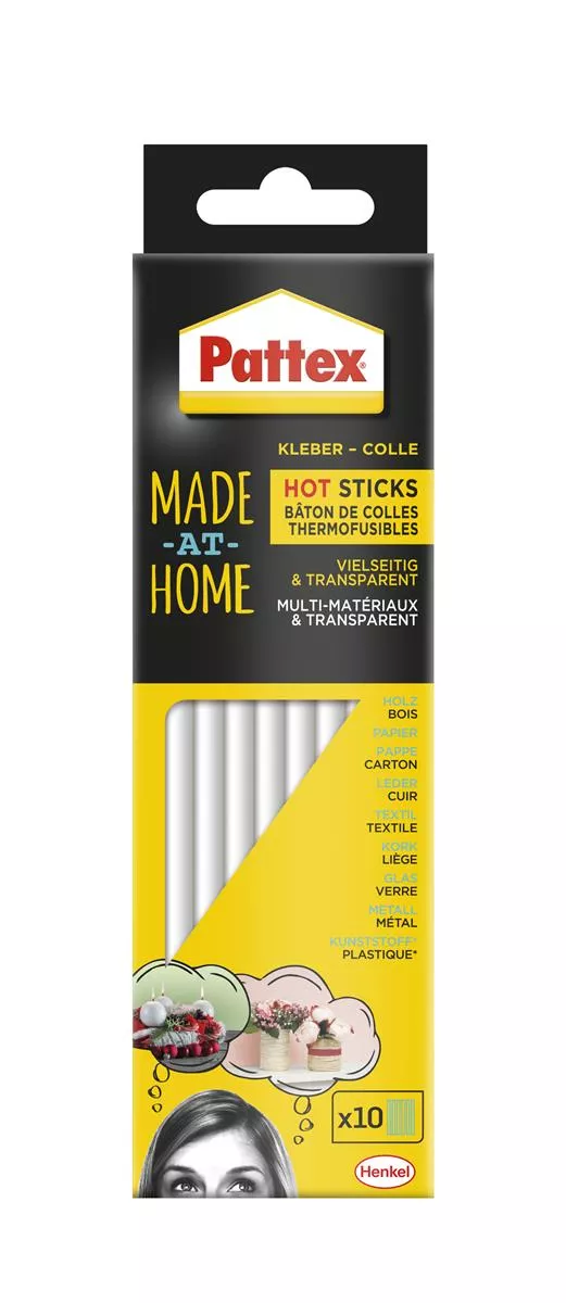 Pattex Hot Sticks transparent Made at Home 200g
