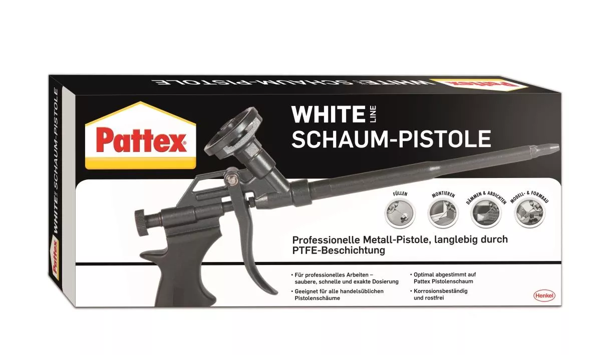 Pattex White Line Schaum-Pistole Schaumpistole