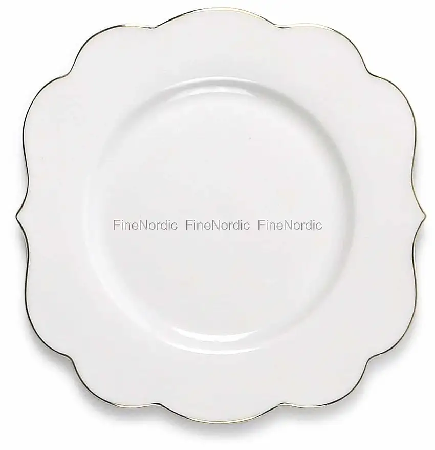Pip Studio Kuchenteller Royal White 17 cm
