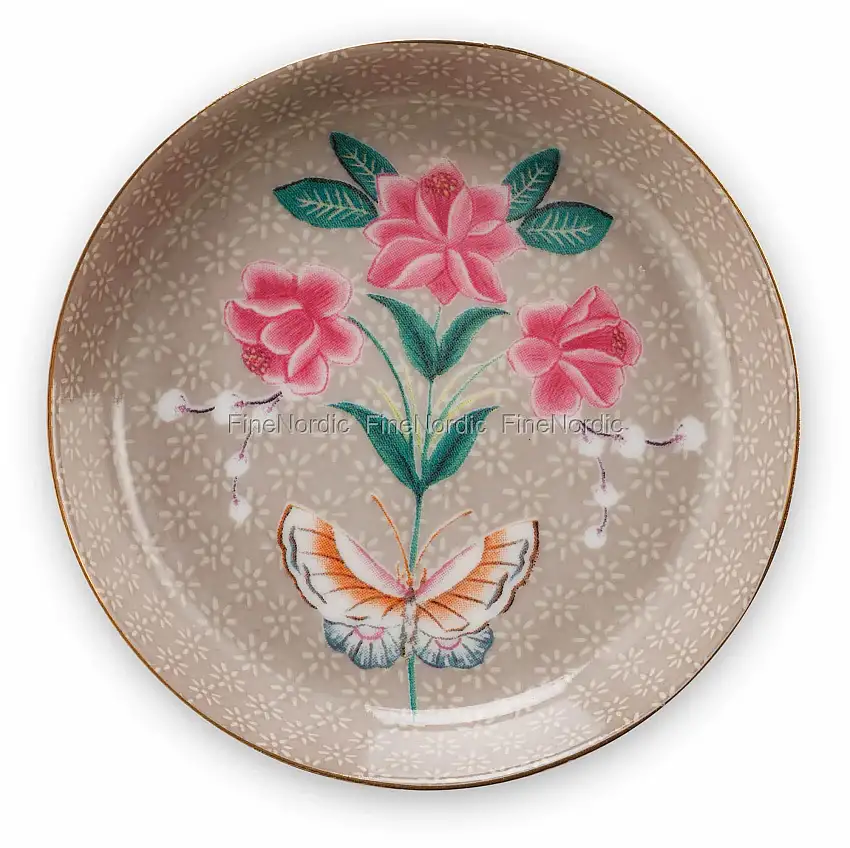Pip Studio Teetip Blushing Birds Khaki