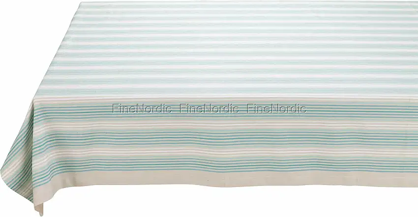 Pip Studio Tischdecke Stripes Blau/Khaki 150 x 250 cm