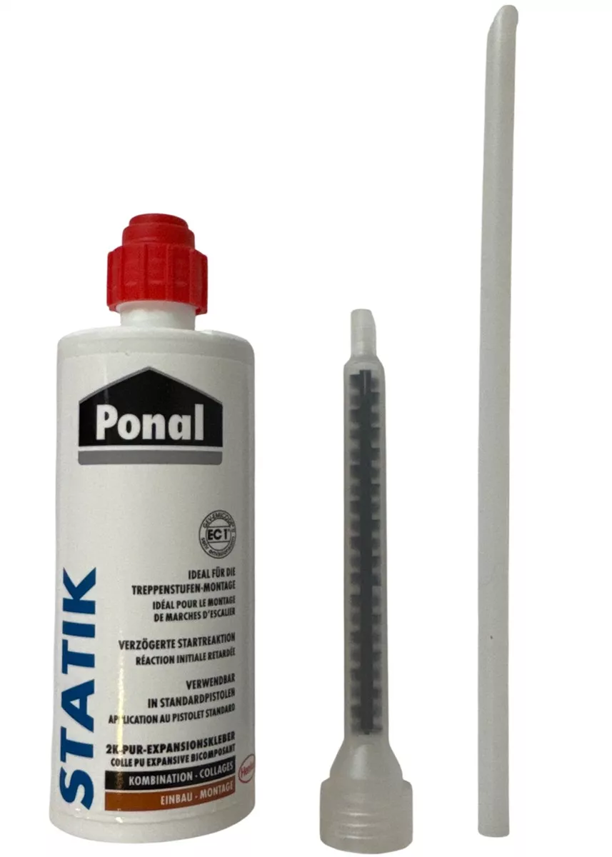 Ponal Ponal Statik 2K PU Expansionsharz 165g Kartusche Kleber braun