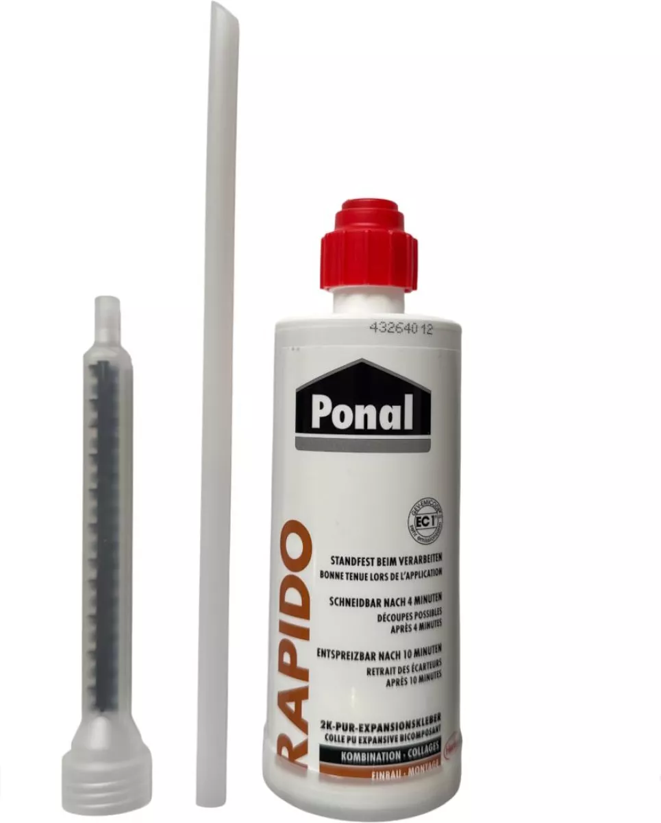 Ponal Rapido 2K PUR-Expansionskleber PNR10 165 g Kartusche