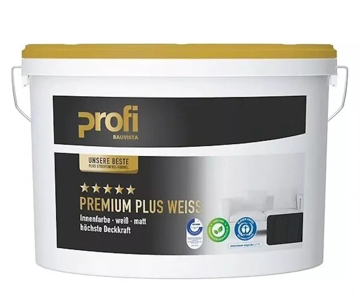 Profi Farben PROFI PremiumPlusWeiß 5 Liter