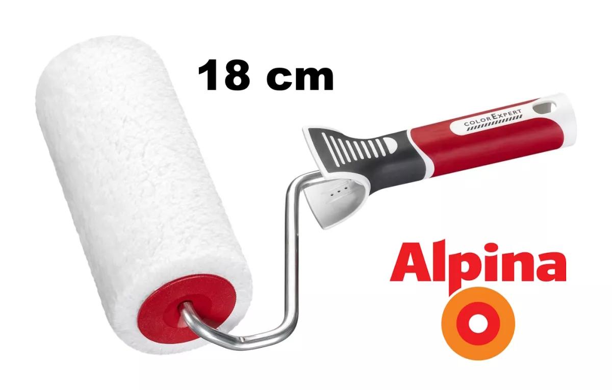 Profi Farbroller 18cm für Alpina Innenfarbe