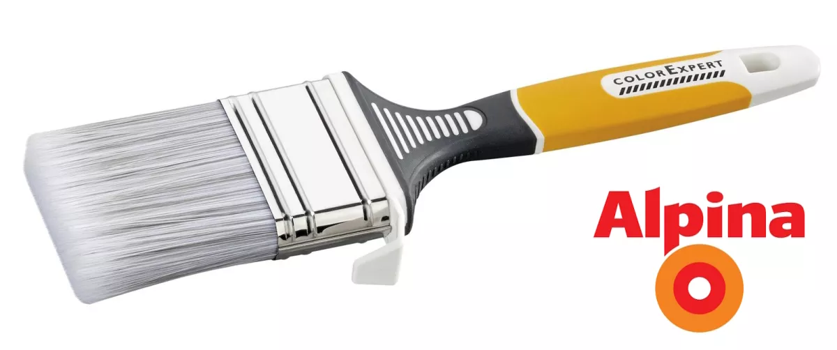 Profi Lackier-Flachpinsel 60mm UniStar mit 3K-Stiel für Alpina Lacke