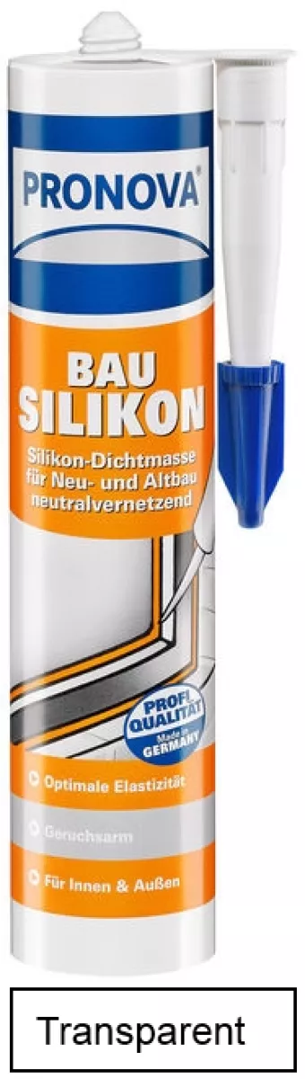 Pronova Bau-Silikon 300 ml Transparent