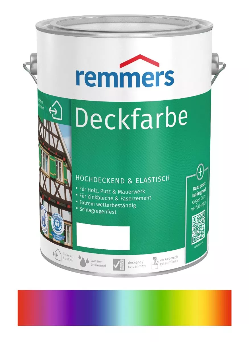 Remmers Deckfarbe in Ihrem Wunschfarbton 10 Liter