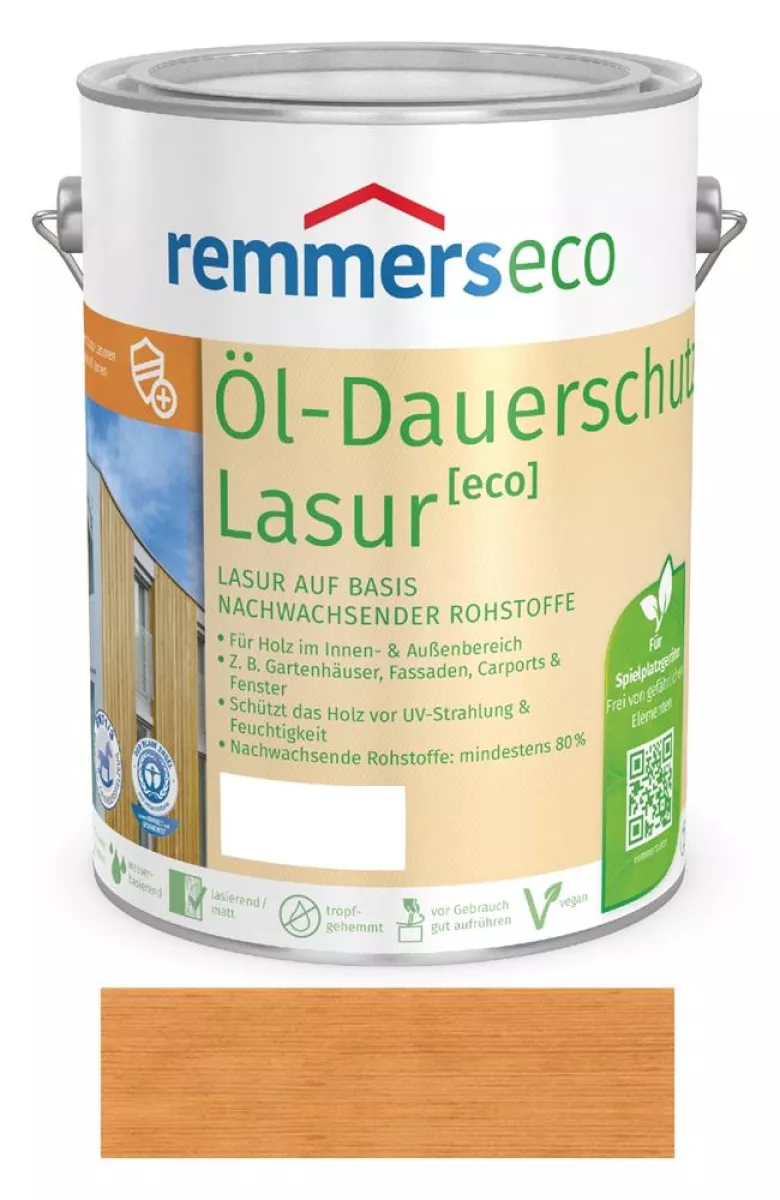 Remmers ECO Öl-Dauerschutz-Lasur Pinie/Lärche RC-260 0,75 L für Holz im Innen- & Außenbereich