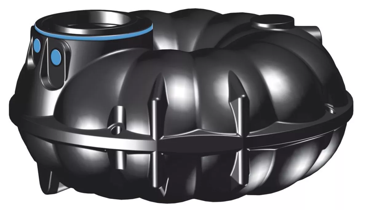 Rewatec Garten-Komplettanlage Basic mit Flachtank NEO 13.000 L