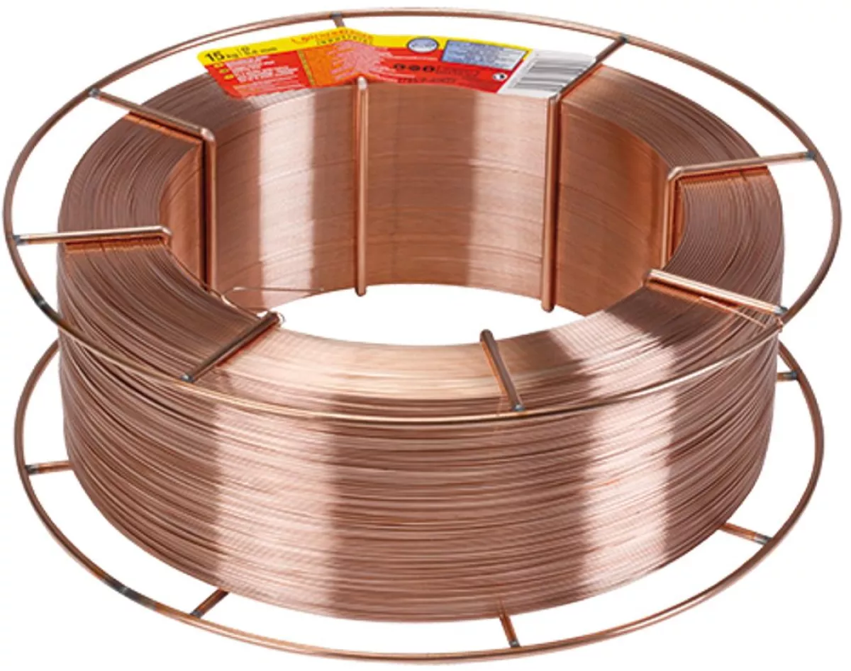 Rothenberger Verkupferter Stahlschweißdraht Ø 0,8 mm, 15 kg