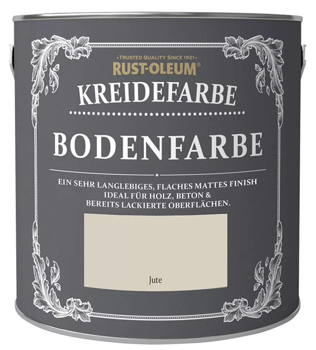 Rust Oleum Kreidefarbe Bodenfarbe Jute 2,5l