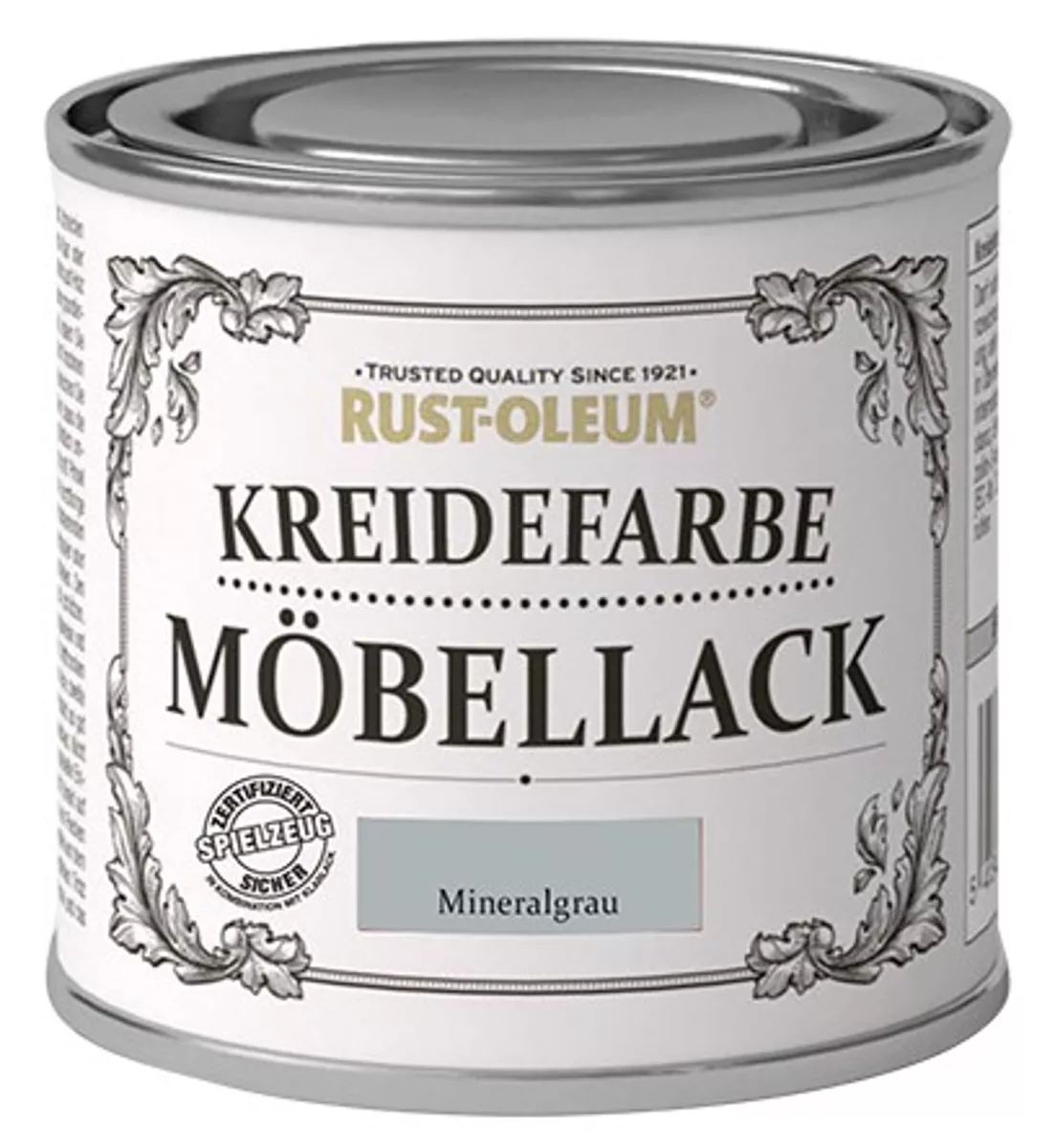 Rust Oleum Kreidefarbe Möbellack Mineralgrau 125ml