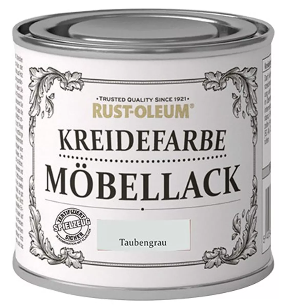 Rust Oleum Kreidefarbe Möbellack Taubengrau 125ml