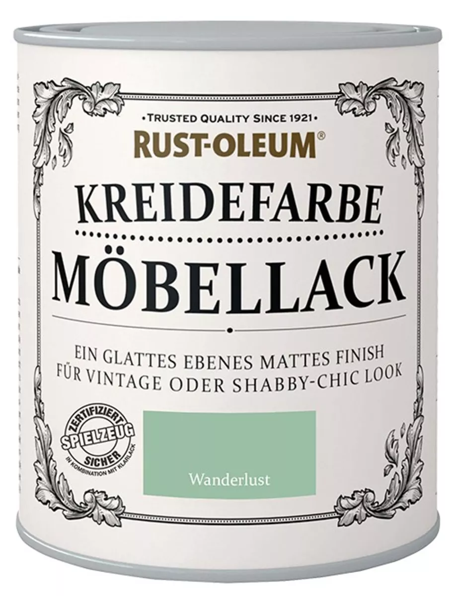Rust Oleum Kreidefarbe Möbellack Wanderlust 750ml