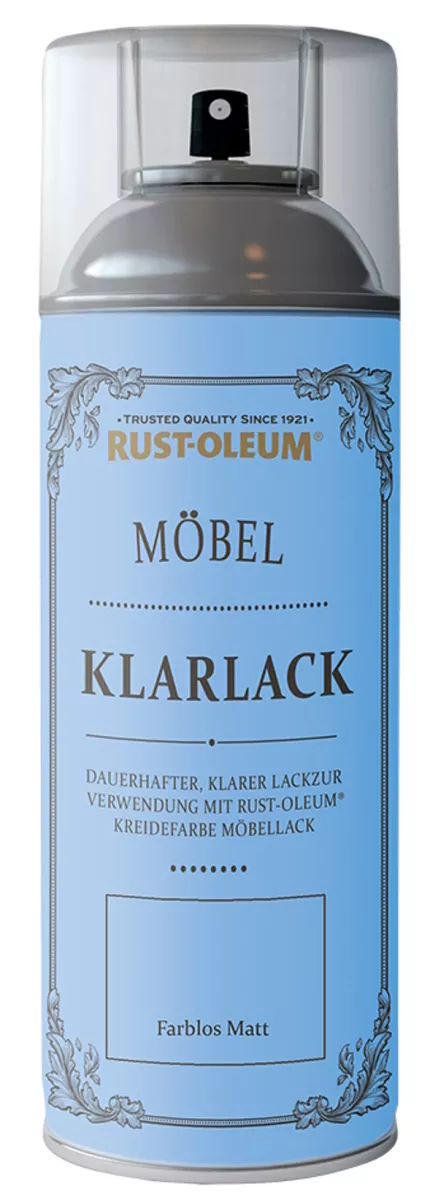 Rust Oleum Kreidefarbe Möbelsprühlack Klarlack 400ml